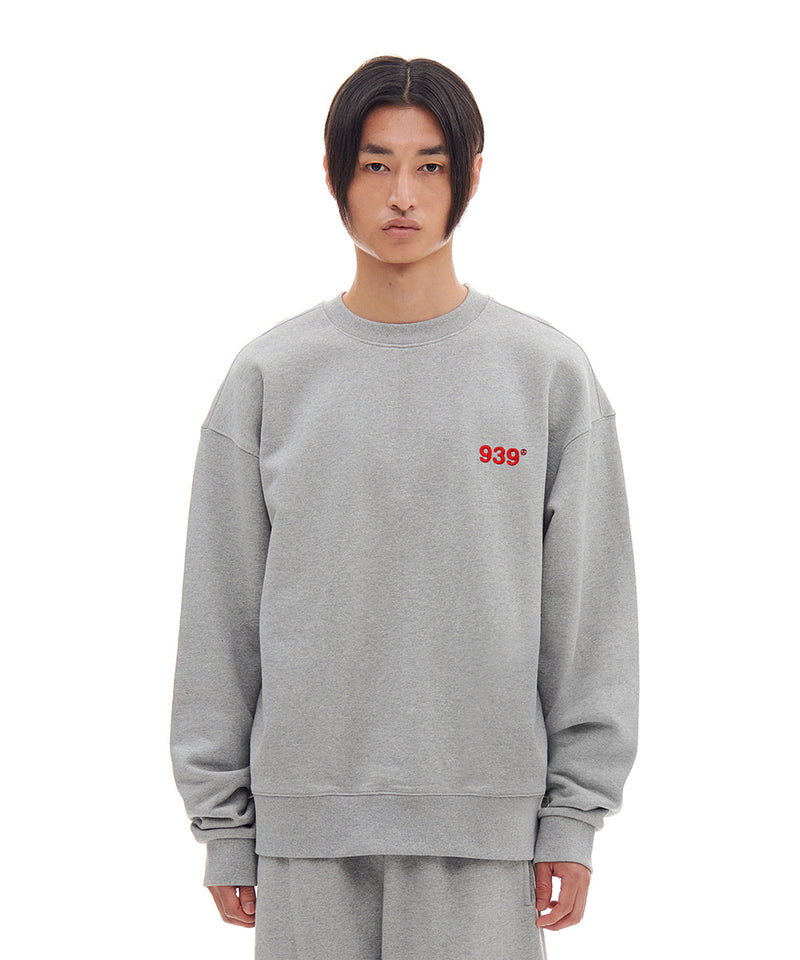 ARCHIVE BOLD (アーカイブボールド) 939 SMALL LOGO SWEAT SHIRTS (GRAY)