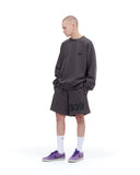 ARCHIVE BOLD (アーカイブボールド) 939 LOGO SWEAT SHORTS (DARK GRAY)