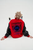 MMIC(エムエムアイシー) LUCKYSTRIKER VARSITY JACKET