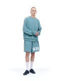 ARCHIVE BOLD (アーカイブボールド) 939 LOGO SWEAT SHORTS (MINT)