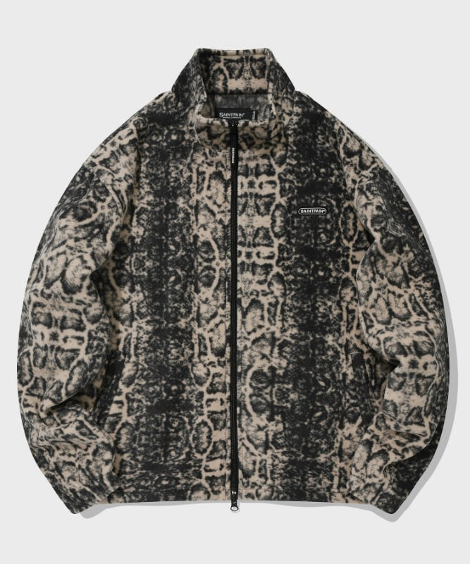 セイントペイン(SAINTPAIN)  SP PHYTON FLEECE ZIP JACKET-BEIGE