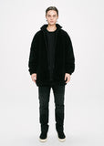 ディープリーク(DPRIQUE) OVERSIZED SHEARLING JACKET - BLACK