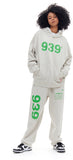 ARCHIVE BOLD (アーカイブボールド) 939 LOGO SWEAT PANTS (OATMEAL)