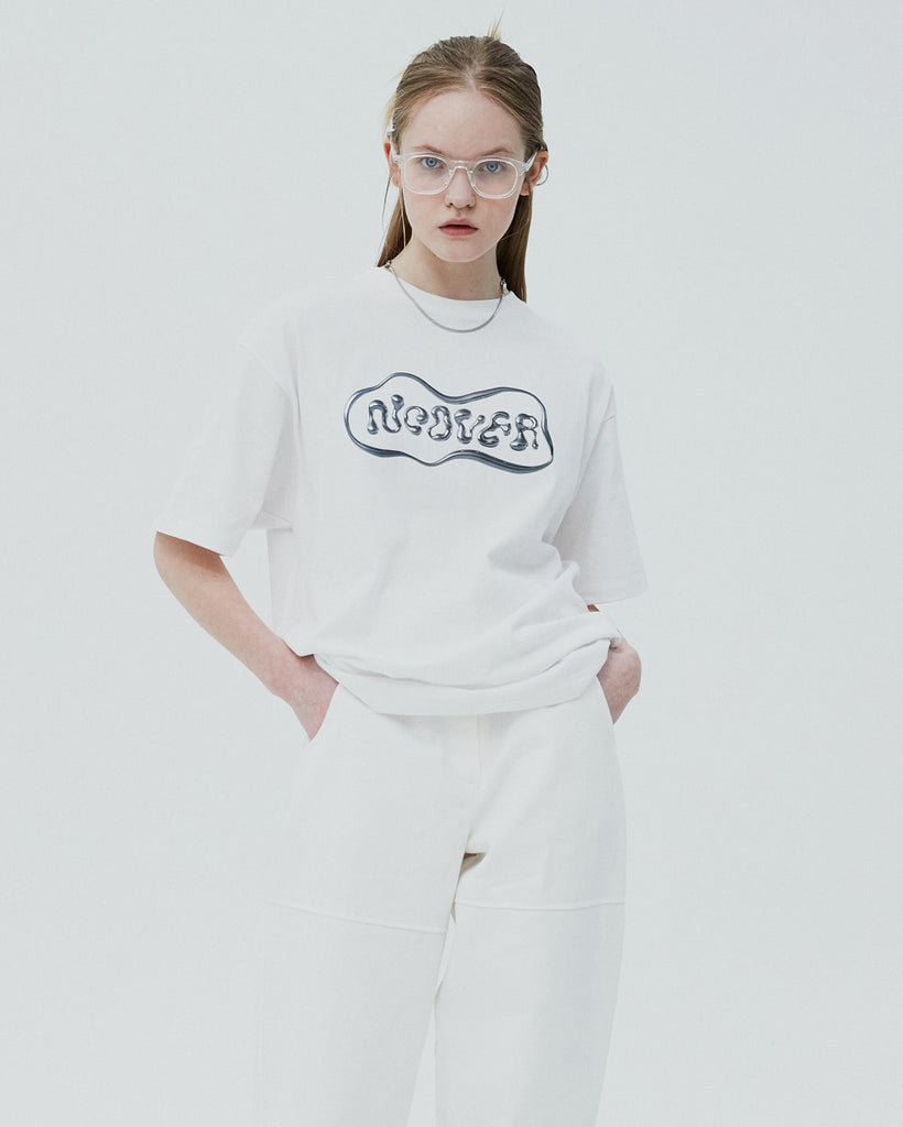 NCOVER(エンカバー)ORIGINAL 3D SPACE TSHIRT-WHITE