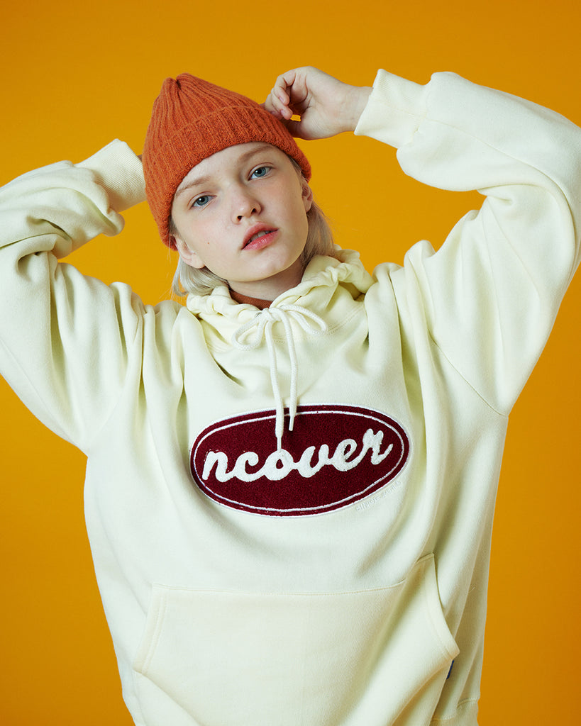 NCOVER(エンカバー)ORIGINAL CANDLEWICK HOODIE-CREAM
