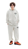 ARCHIVE BOLD (アーカイブボールド) ARCH LOGO HOOD ZIP-UP (OATMEAL)