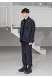 メスノウン(MASSNOUN) SL LOGO MULTI POCKET JACKET MSZJK001-BK