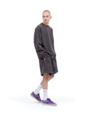 ARCHIVE BOLD (アーカイブボールド) 939 LOGO SWEAT SHORTS (DARK GRAY)
