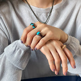 Nff(エヌエフエフ) 	 both sides blue spot