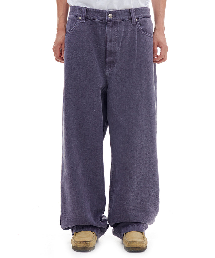 ARCHIVE BOLD (アーカイブボールド) WASHED BIG JEAN (VIOLET)