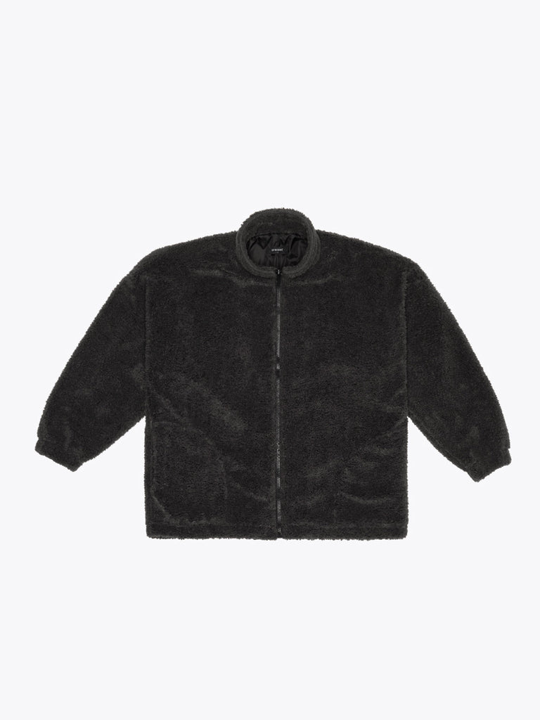 ディープリーク(DPRIQUE) OVERSIZED SHEARLING JACKET - GREY