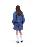 ARCHIVE BOLD (アーカイブボールド) 939 LOGO SWEAT SHORTS (BLUE)