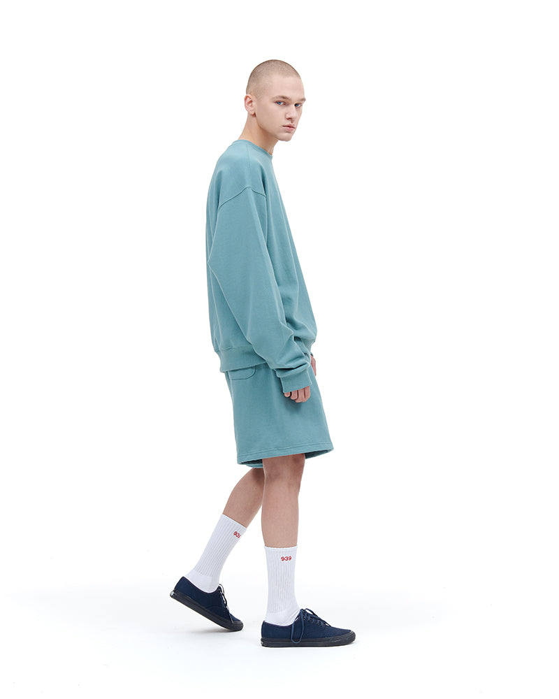 ARCHIVE BOLD (アーカイブボールド) 939 LOGO SWEAT SHORTS (MINT)