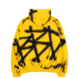 ブラックブロンド(BLACKBLOND) BBD Sprayed Custom Hoodie (Yellow)