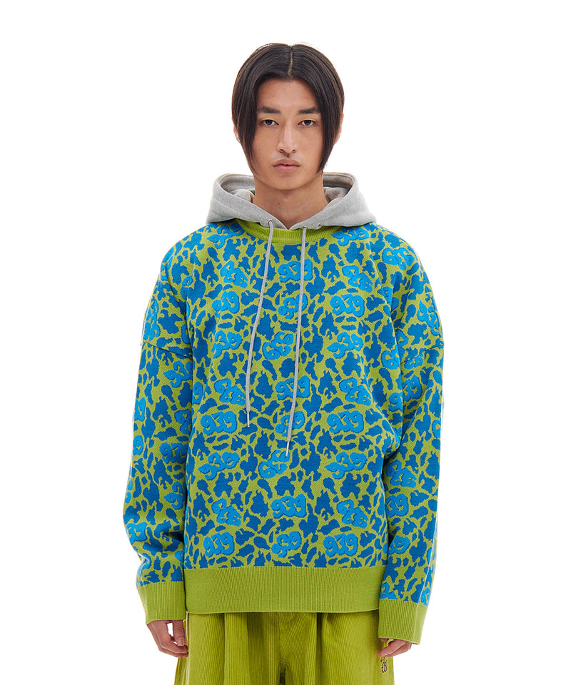 ARCHIVE BOLD (アーカイブボールド) 939 PATTERN KNIT (BLUE)
