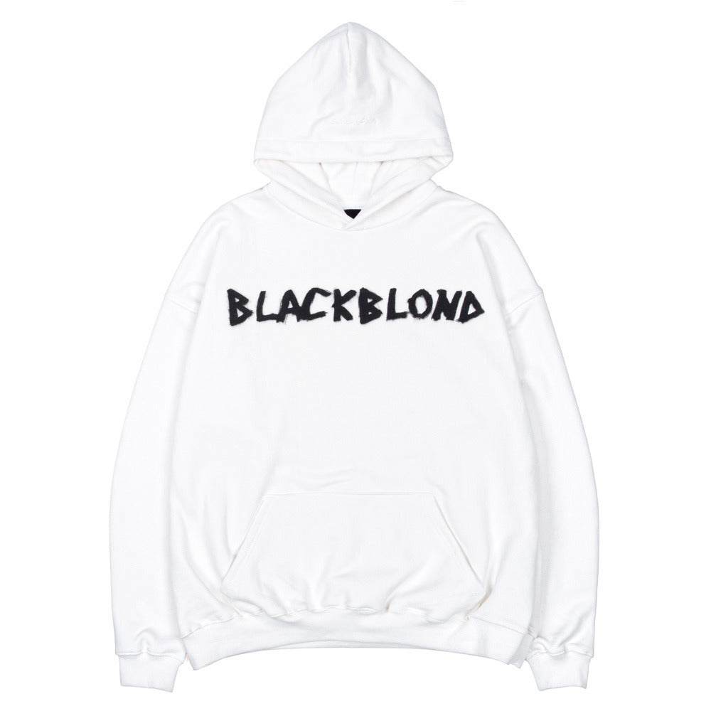 ブラックブロンド(BLACKBLOND) BBD Graffiti Logo Hoodie (White)