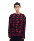 ARCHIVE BOLD (アーカイブボールド) 939 PATTERN KNIT (BURGUNDY)