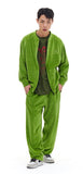 ARCHIVE BOLD (アーカイブボールド) VELOUR JACKET (GREEN)