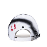 ブラックブロンド(BLACKBLOND) BBD Theast Sprayed Custom Double Visor Cap (White)