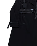 トレンディウビ(Trendywoobi) Tr Black strap trenchcoat ver.2