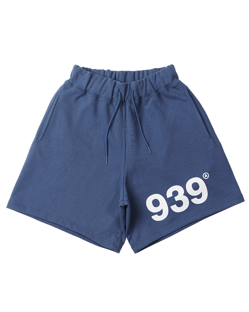 ARCHIVE BOLD (アーカイブボールド) 939 LOGO SWEAT SHORTS (BLUE)