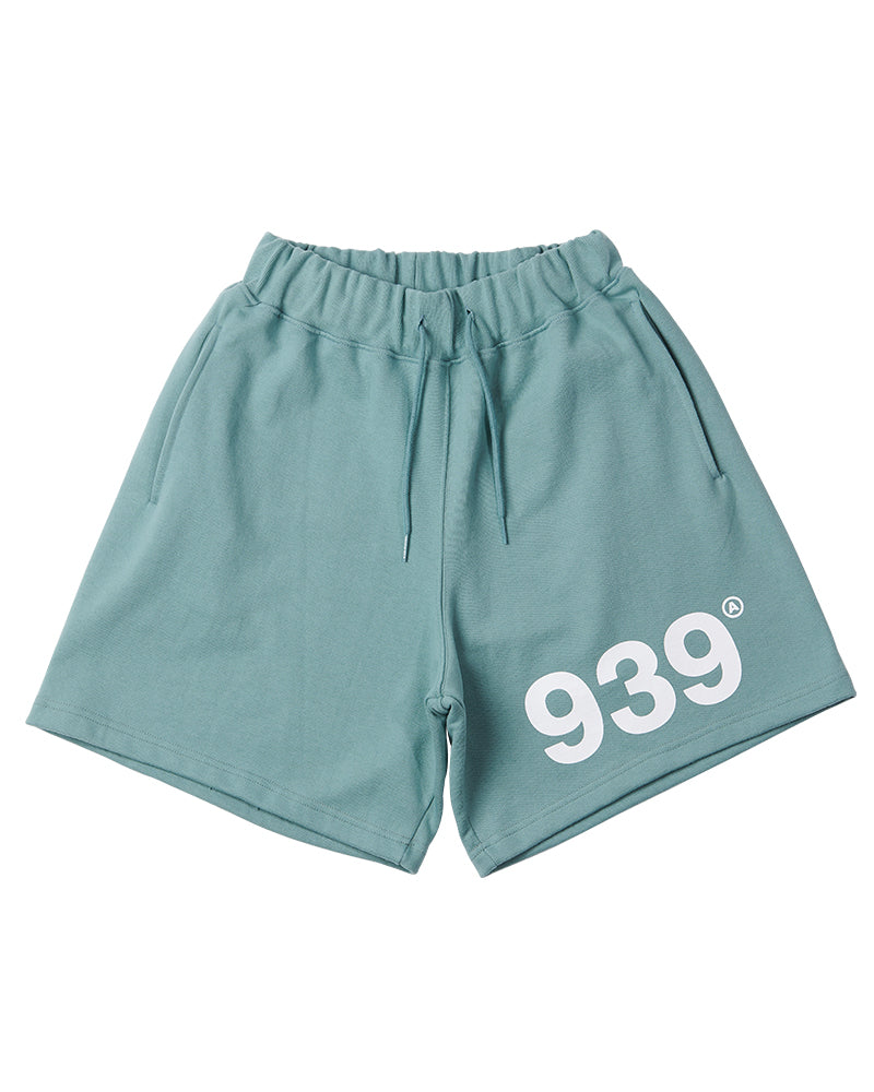 ARCHIVE BOLD (アーカイブボールド) 939 LOGO SWEAT SHORTS (MINT)