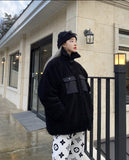 DAYDAF (デイダフ) DAYDAF COBRA BUCKLE FLEECE JACKET - BLACK