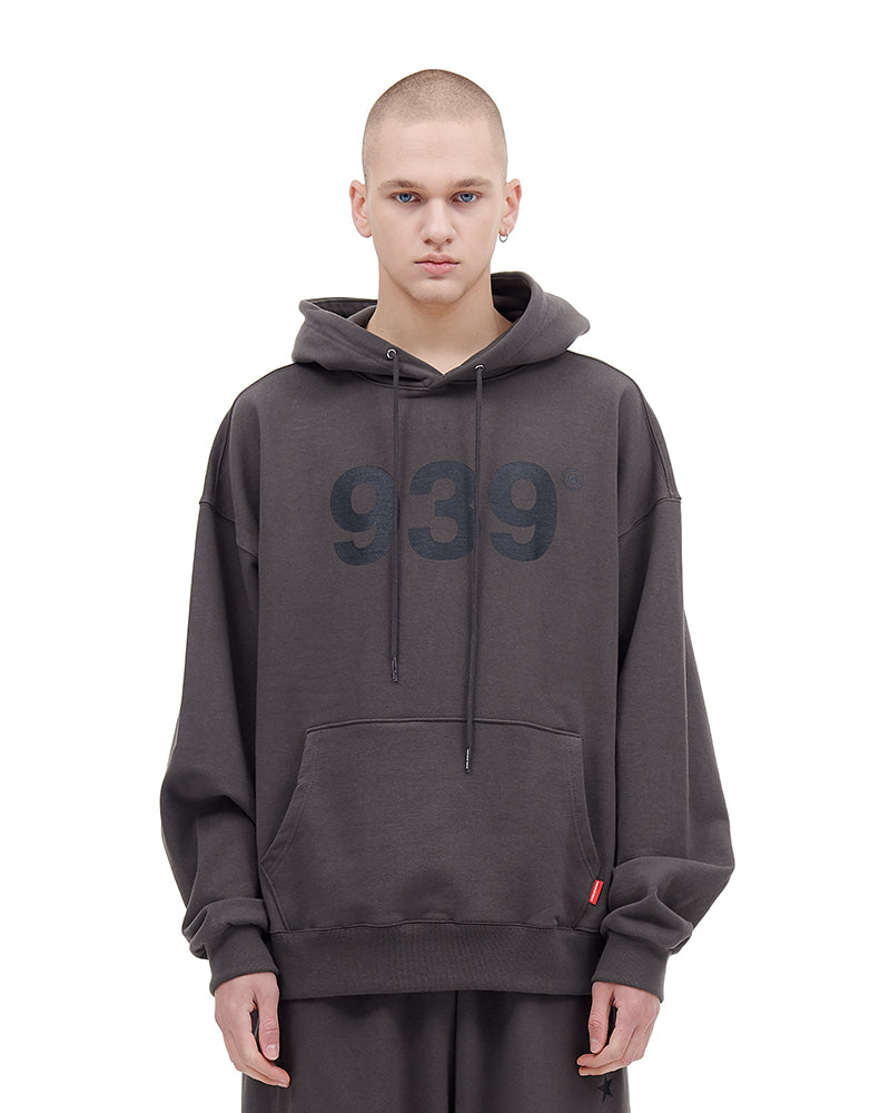 ARCHIVE BOLD (アーカイブボールド) 939 LOGO HOOD (DARK GRAY)