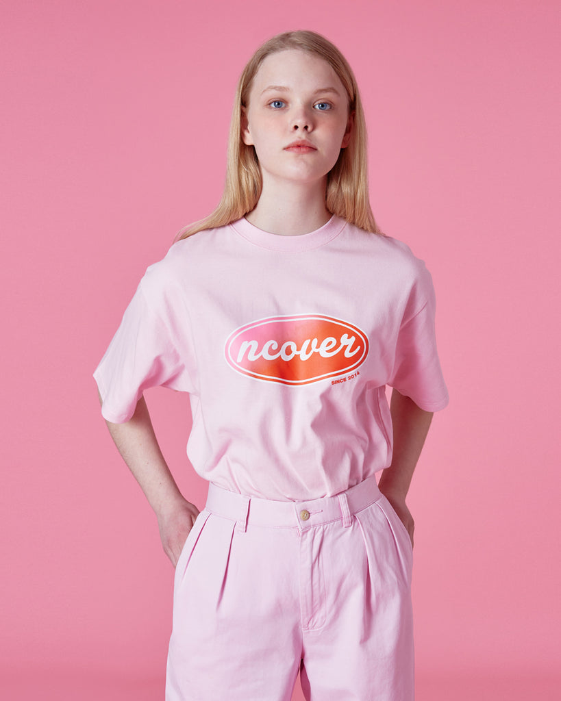 NCOVER(エンカバー)ORIGINAL GRADATION TSHIRT-PINK
