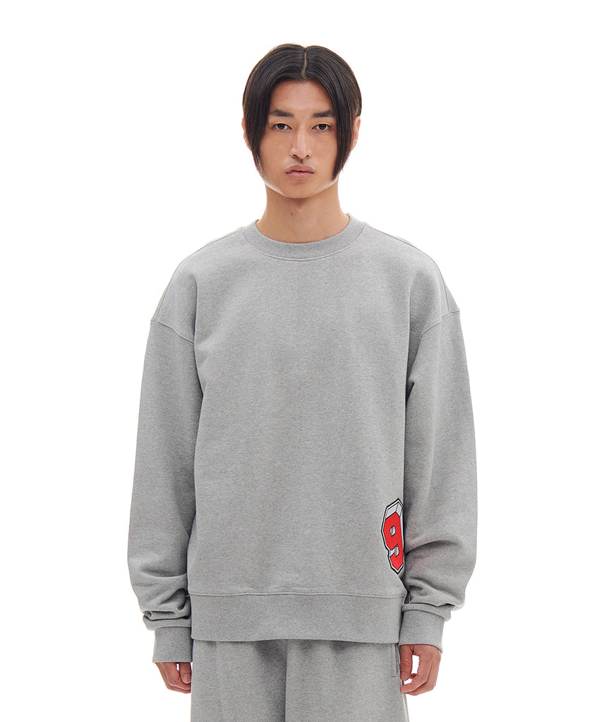 ARCHIVE BOLD (アーカイブボールド) SIDE LOGO SWEAT SHIRTS (GRAY)
