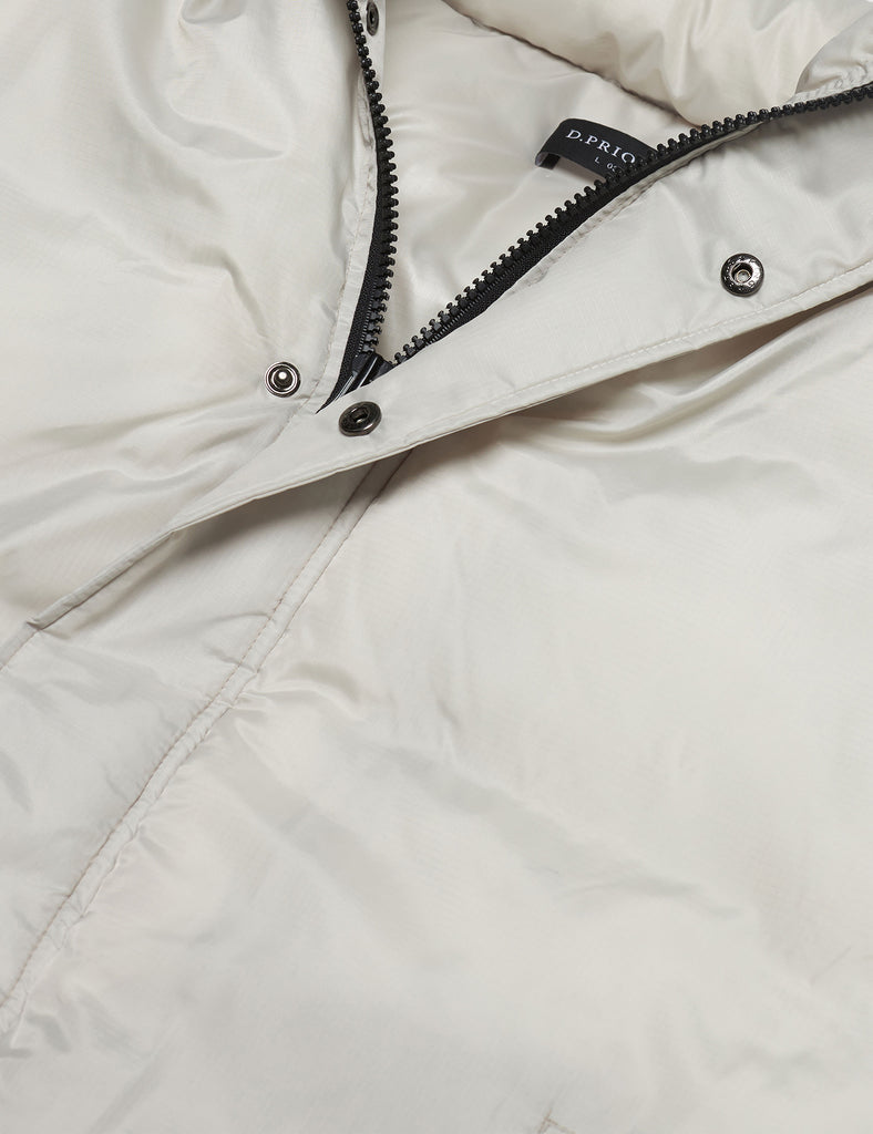 ディープリーク(DPRIQUE) HOOD PADDED JACKET - IVORY