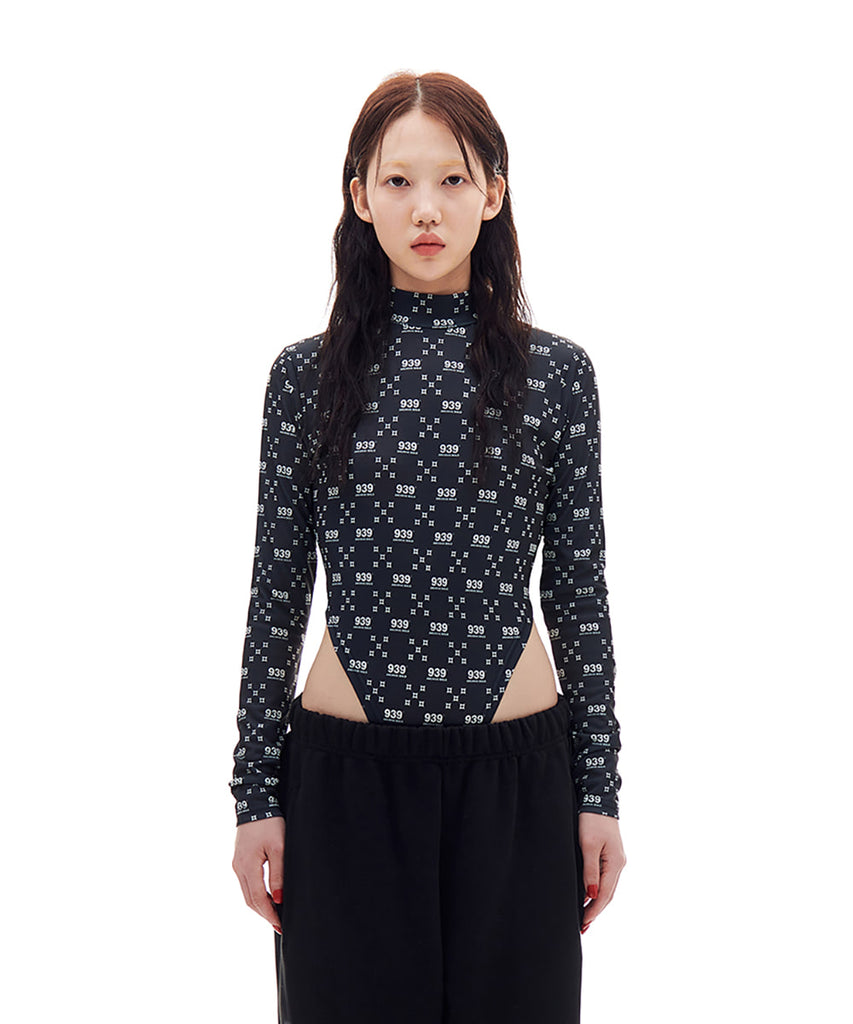 ARCHIVE BOLD (アーカイブボールド) 939 PATTERN BODY SUIT (BLACK)