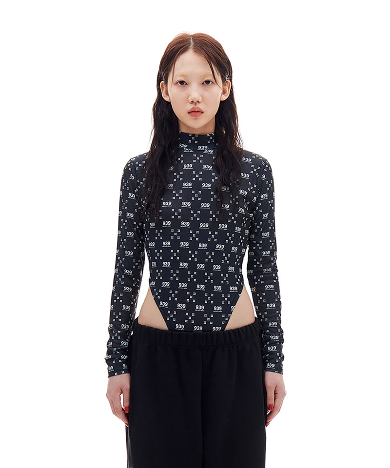 ARCHIVE BOLD (アーカイブボールド) 939 PATTERN BODY SUIT (BLACK)