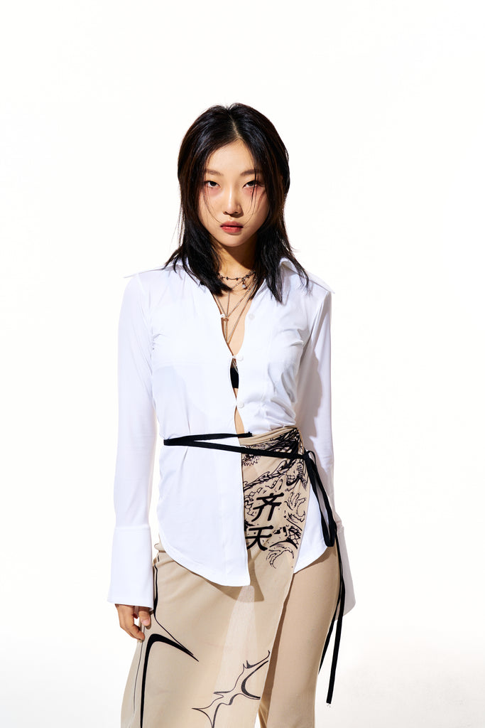 ASSEMBLE STATION (アセンブルステーション)  CARVING SHIRT