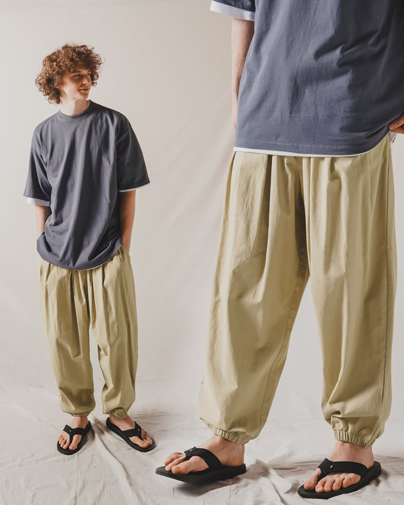 ダブルユーブイプロジェクト(WV PROJECT) Rocky Banding Cool Balloon Pants Beige CJLP7492