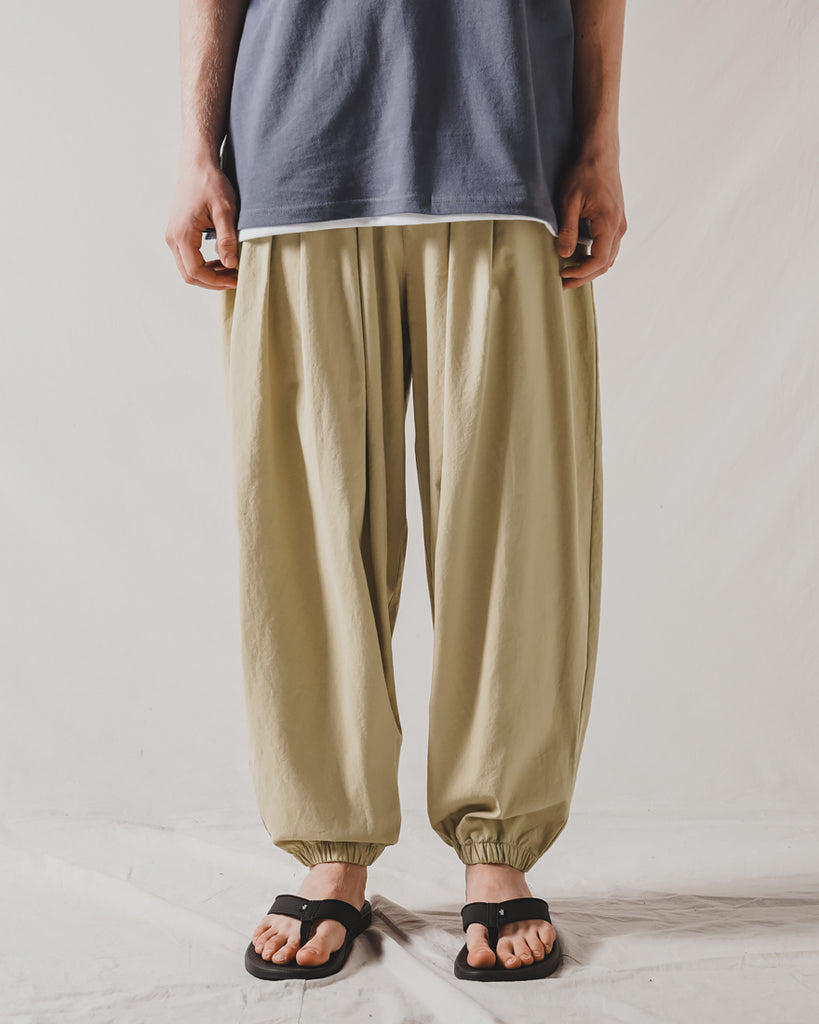 ダブルユーブイプロジェクト(WV PROJECT) Rocky Banding Cool Balloon Pants Beige CJLP7492