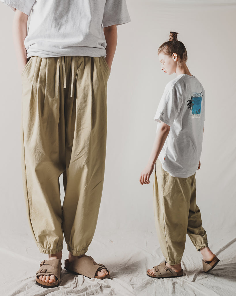 ダブルユーブイプロジェクト(WV PROJECT) Rocky Banding Cool Balloon Pants Beige CJLP7492