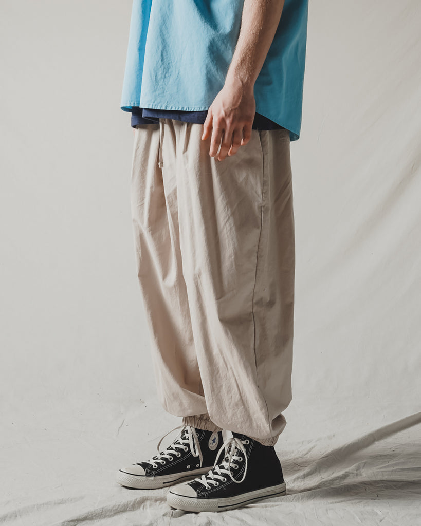 ダブルユーブイプロジェクト(WV PROJECT) Rocky Banding Cool Balloon Pants GreyBeige CJLP7492