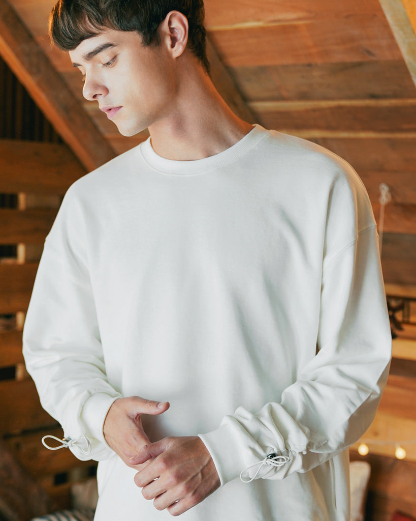 ダブルユーブイプロジェクト(WV PROJECT) Towner Longsleeve T-shirt ivory CJLT7335