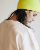 ダブルユーブイプロジェクト(WV PROJECT) Towner Longsleeve T-shirt ivory CJLT7335