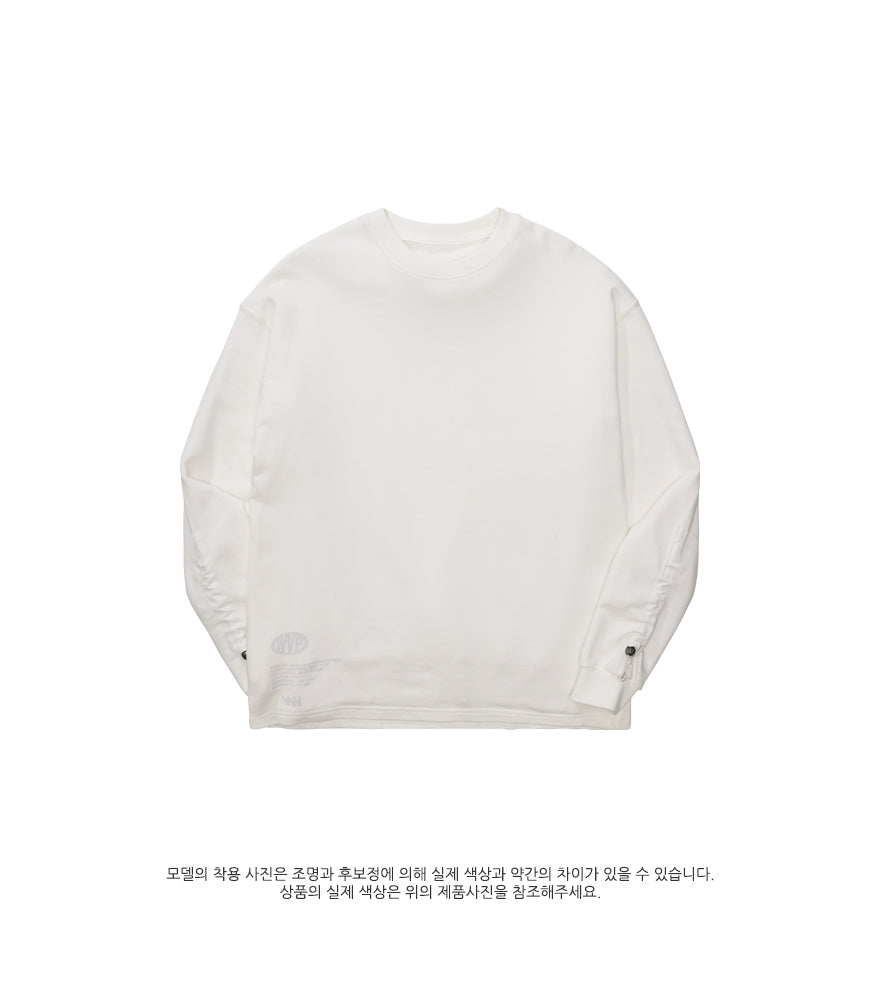 ダブルユーブイプロジェクト(WV PROJECT) Towner Longsleeve T-shirt ivory CJLT7335