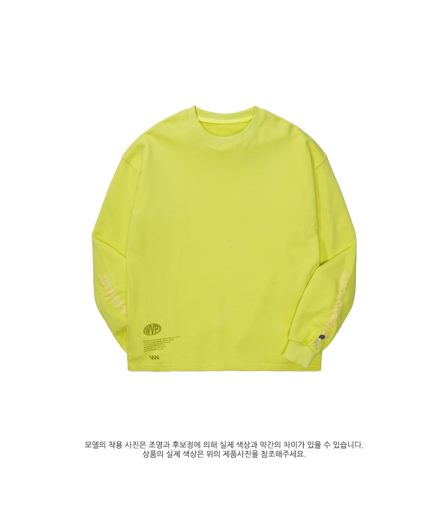 ダブルユーブイプロジェクト(WV PROJECT) Towner Longsleeve T-shirt lime CJLT7335