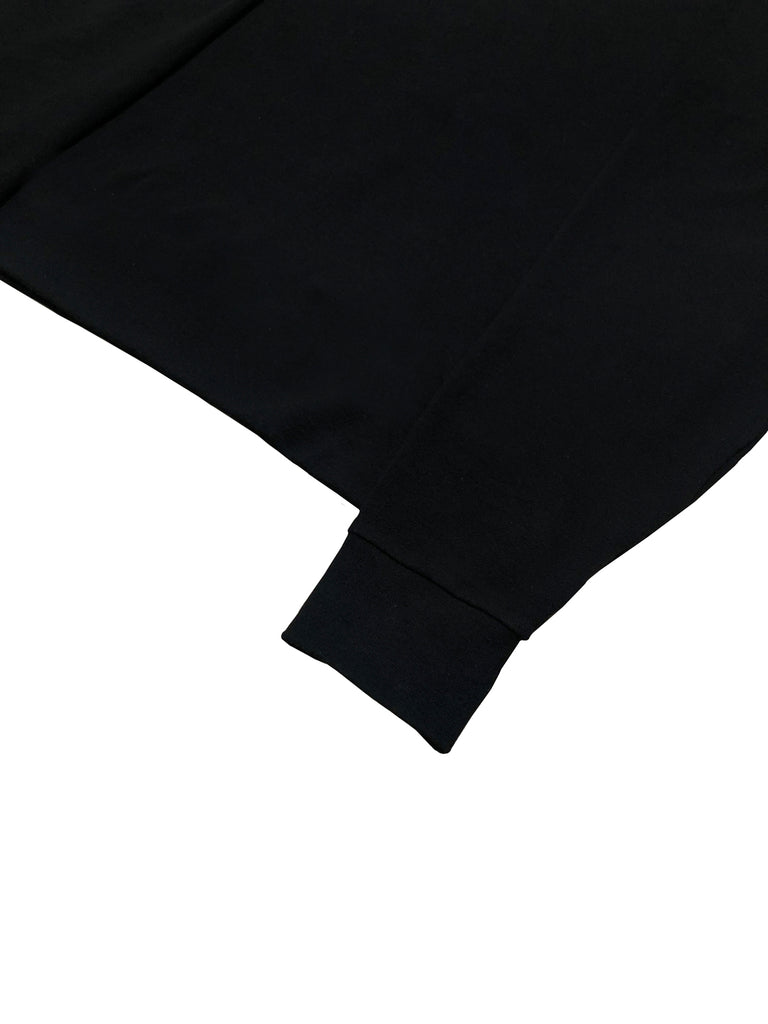 DAYDAF (デイダフ) DAYDAF NECK LOGO SLEEVE T-SHIRT (BLACK)