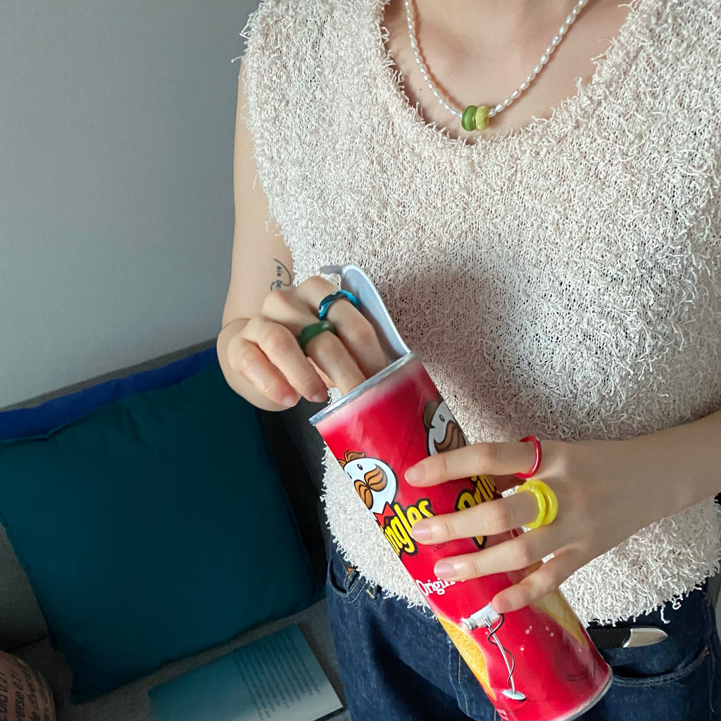 Nff(エヌエフエフ) 	 bead pearl necklace