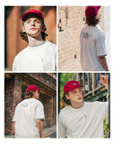 ダブルユーブイプロジェクト(WV PROJECT) Palm tree short-sleeved T-shirt Ivory JIST7503