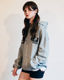 ダブルユーブイプロジェクト(WV PROJECT) Elastin Hoodie GRAY JJHD7322