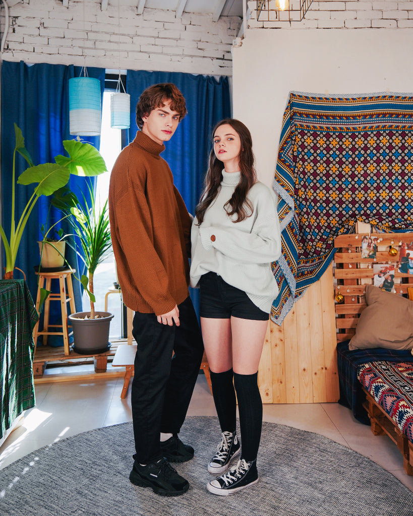 ダブルユーブイプロジェクト(WV PROJECT) CATHIE TURTLENECK KNIT CAMEL JJKN7313