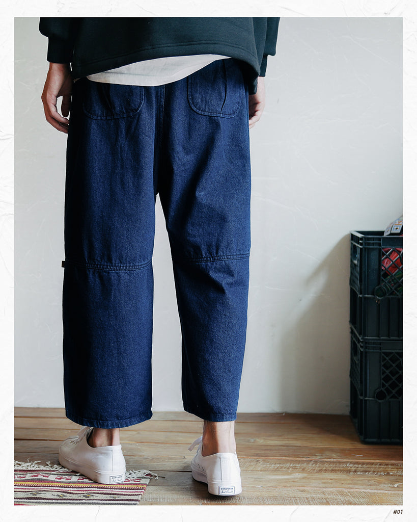 ダブルユーブイプロジェクト(WV PROJECT) AGAIN BANDING WIDE PANTS DEEPBLUE JJLP7321