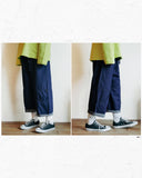 ダブルユーブイプロジェクト(WV PROJECT) AGAIN BANDING WIDE PANTS DEEPBLUE JJLP7321