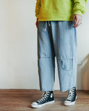 ダブルユーブイプロジェクト(WV PROJECT) AGAIN BANDING WIDE PANTS LIGHTBLUE JJLP7321